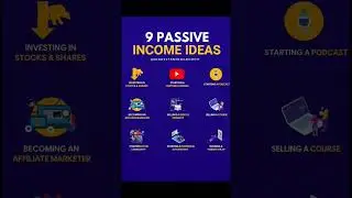 9 Best Passive Income Ideas in 2025 | Earn Money While You Sleep#PassiveIncome #PassiveIncomeIdeas