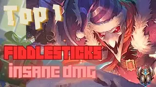 Wild Rift Top 1 fiddlesticks ex rank challenger - AXE Wild Rift gameplay