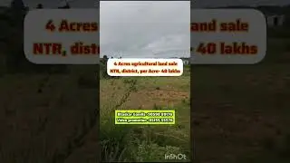4 Acres Agricultural Land for Sale || Near Nandigama, NTR District, Andhra Pradesh