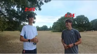 can we run a sub 4 minute mile (combined) // tooting diamond league race vlog