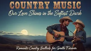 Our Love Shines in the Softest Dark | Romantic Country Ballads for Gentle Forever