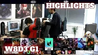 Misfits vs Vitality (Extended Highlights) | Week 8 Day 3 S10 LEC Summer 2020 | MSF vs VIT W8D3