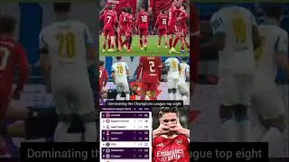 Dominating the Champions League top eight #viralvideo #youtubeshorts #oromobeauty #ytshorts 