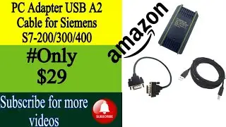 Best Plc adapter for Siemens PC Adapter USB A2 Cable for Siemens S7-200/300/400