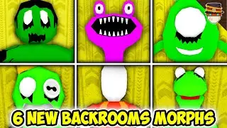[UPDATE 17] How to get ALL 6 NEW BACKROOMS MORPHS in Backrooms Morphs | Roblox