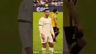 Ronaldo angry at Al Ittihad fans chanting