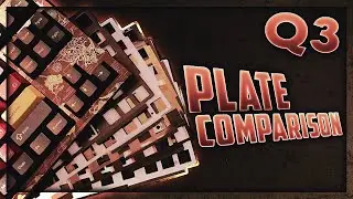 Keychron Q3 Plate Comparison