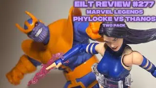An odd match up-Marvel legends marvel vs capcom Phylocke vs thanos Two pack 