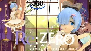 Re:zero Rem in Wonderland (Antique Ver.) FuRyu Figure 360&deg; View