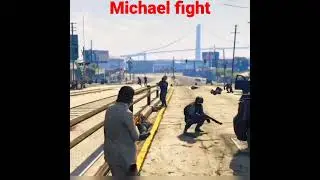 Michael vs ballas gang | Michael vs military force #shorts #youtubeshorts #viral #trending