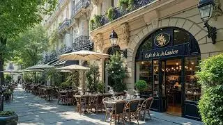 Soft Spring Morning Street Jazz ☀️🎶 Coffee Jazz Music for Calm Energy & Fresh Inspiration