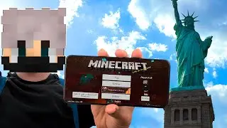 Jugu&eacute; MINECRAFT HCF desde la ESTATUA DE LA LIBERTAD 🗽