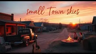 Small Town Skies &ndash; Laid-Back Acoustic Country Song About Simple Living and Bonfire Nights
