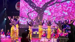 Haldia Refinery Township | flower show | natak kids | stage performance | tree plantation |