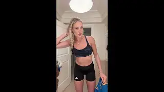 👀 Распорядок игрового дня плей-офф Софи Каннингем | Indiana Fever WNBA баскетбол #шорты #шорты #wnba