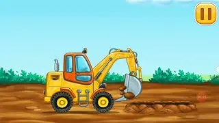 House Making / Excavator digging video with nursery rhyming song