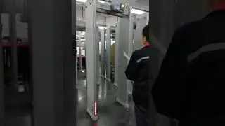 18 zones digital type Multi Zone Door Frame Metal Detector Walkthrough metal detector gate