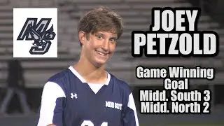 Middletown South 3 Middletown North 2 | Joey Petzold GW goal