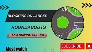 How to Identify blockers in Larger Roundabouts.  | @aimachievedrivingschooluk780  | @DGNDriving