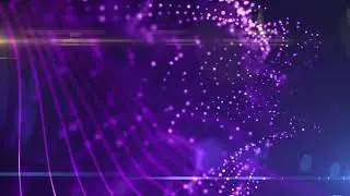 Beautiful, purple particles, purple light, dynamic photography&video background