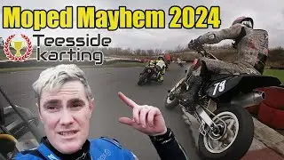 4 часа гонок на питбайке! | Teeside Moped Mayhem 2024 | #pitbikesupermoto #pitbike