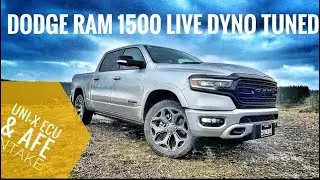 LIVE Dyno Tuned RAM 1500 - With AFE Intake results! Part 1