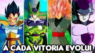 A CADA VITORIA O VILÃO EVOLUI no DRAGON BALL SPARKING ZERO