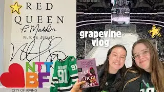 Grapevine Vlog! Dallas Stars Game, North Texas Teen Book Fest, & Braums!