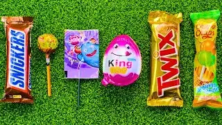 🎧 ASMR Popular Candies 🍭 | Colorful Rainbow Lollipops & Chocolate Unboxing 🍫✨