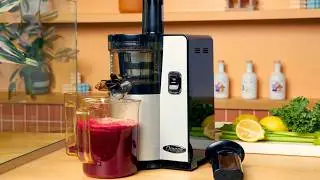 Omega VSJ843QS Vertical Masticating Cold Press Juicer | Masticating Cold Press Juicer | Best Juicer