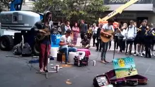 Woodlock performing at Melbourne - Little Lion Man