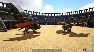 King of Lion Iroh vs King of Lion Iroh | ARK Mod Battle