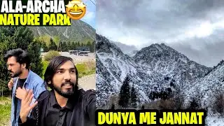 Ala Archa National Park Trip 🇰🇬 | Funny Bus Ride Moments 😂 | Indian Students in Kyrgyzstan