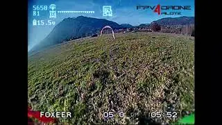 FPV racing training with drone bar team