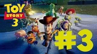 Toy Story 3 The Video Game: Mission 3 - Zurg's Fortress! (HD Gameplay)