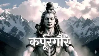 KARPUR GAURAM// Shiva Peaceful Mantra//Karpur Gauram Karunavtaram