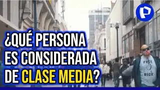IPE: solo tres de cada 10 peruanos pertenecen a la clase media