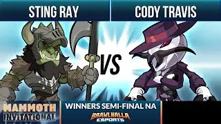 Sting Ray vs Cody Travis - Winners Semi-Final - Mammoth Invitational 2021 - NA 1v1