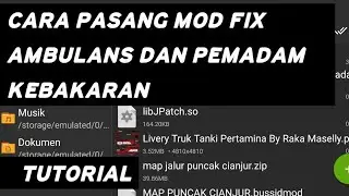 TUTORIAL CARA PASANG MOD FIX AMBULAN DAN PEMADAM KEBAKARAN - GTA SA ANDROID