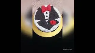 Men's Suit cake decoration idea🙎&zwj;♂️🙎&zwj;♂️