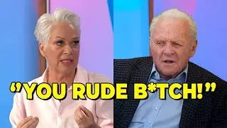 Anthony Hopkins Walks Out of Loose Women After Shocking Clash with Denise Welch