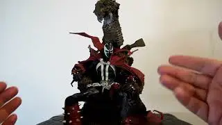 review figura Spawn Deluxe Con Trono de Mcfarlane toys