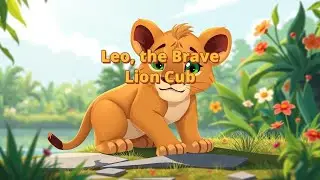 Leo, the Brave Lion Cub | Bedtime Stories For Kids In English| Bed time story