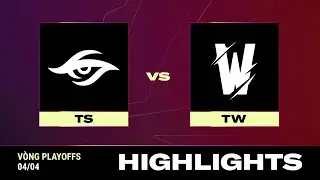 HIGHLIGHT | TS vs TW | VCS 2024 M&Ugrave;A XU&Acirc;N - V&ograve;ng Playoffs | 04.04.2024