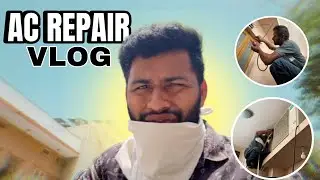 50&deg;C Mein Gaya AC Sahi Karne 😰| Real Summer Struggle! #vlog #fun