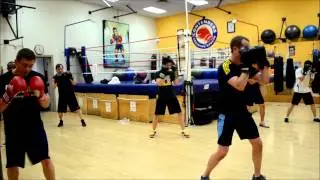 Beginner Boxing Class at Contenders Training Studio