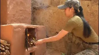Building and Testing a Clay Rocket Stove in the Wilderness