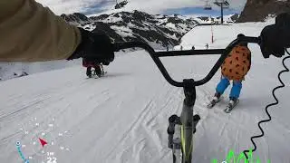 Snow bike en Ordino Arcal&iacute;s. Artic Snow Bikes