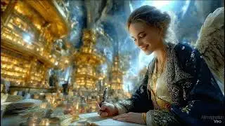 When AI Meets the Golden Angel City: Sensual Angels and Sacred Light| Fantasy Music & Art