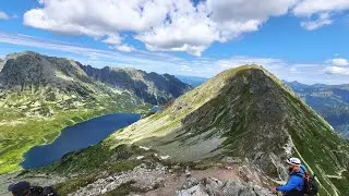 Szpiglasowy Wierch od Doliny Pięciu Stawów Polskich - Tatry z dzieckiem